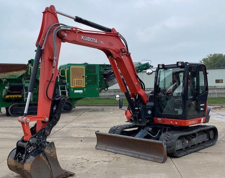 2019 Kubota  KX080-4 mini excavator